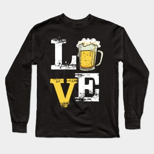 Love Beer Long Sleeve T-Shirt